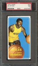 1970-71 TOPPS #59 AL ATTLES PSA 7