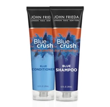 Set Of 2 John Frieda Blue Crush Shampoo & Conditioner for Brunettes 8.3 Fl Oz