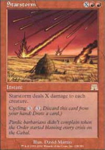 Onslaught Starstorm - Foil x1 NM-Mint, English Magic Mtg M:tG