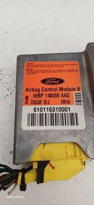 FORD COUGAR EC Airbag-Steuergerät 98BP14B056AAG 610116310001 C0UGAR985 34891772