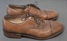 Johnston & Murphy Melton 22 02982 Cap Toe Men's Brown Dress Shoes Size 9.5 