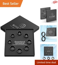Find Your Perfect Fit with Smart Ring Sizer Tool - 8 Sizes 6 to 13 Available