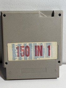 Golden Game 150 In 1 Games Unofficial Cartridge For Nintendo NES Tested