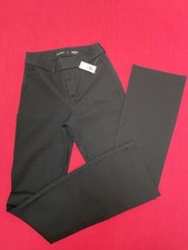NWT Old Navy High Rise Pixie Flare Pants 2 Tall 27x33.5 Black Jack Wash 10" Rise