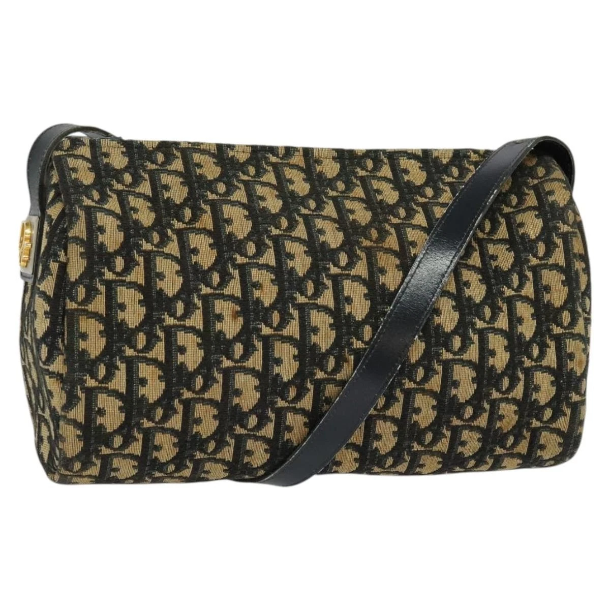 Sac bandoulière Dior Trotteur en toile marine authentique