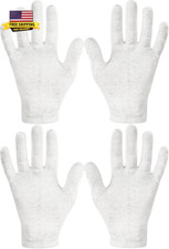 Moisturizing Gloves for Dry Cracked Hands, Overnight Healing Cotton Gloves Lock