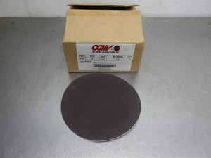 50 NEW! CGW ABRASIVES 8" PSA Cloth Sanding Discs 120 GRIT #52664