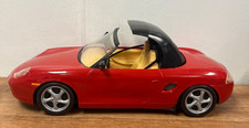 Coche deportivo Barbie Porsche Boxster rojo 1998 convertible Mattel