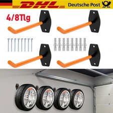 4/8er Autoreifen Wand Halter Haltebügel Reifen Felgen Haken Baum Regal Halterung