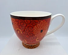 Mug Footed Portobello by Inspire fine bone china designed in England Abstract