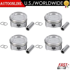 2.0T Engine 4PCS Pistons Rings Kit Set For M264 Mercedes-Benz W205 C257 C300