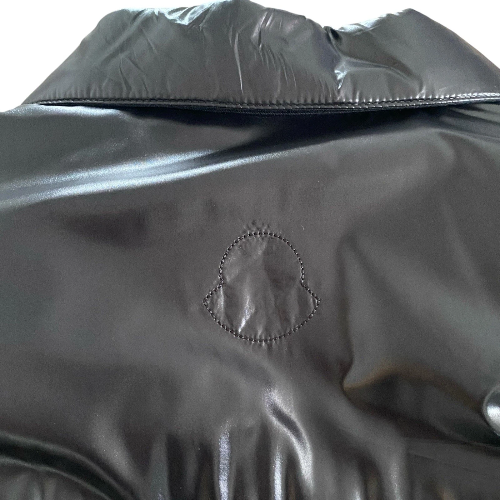 Moncler Genius x Fragment Shady Denim Down Jacket Hiroshi Fujiwara Men's 4 US XL - product detail image 7