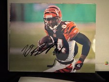 T. J. Houshmandzadeh signed 8x10 photo Cincinnati Bengals autographed