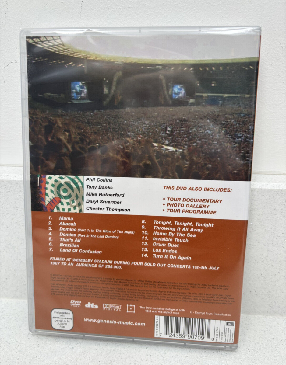 Genesis - Live At Wembley 1987 - Invisible Touch Tour (DVD, 2003