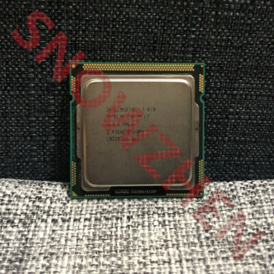 Intel Core i7-870 CPU Quad-Core 2.93 GHz 8M SLBJG LGA 1156 95W Processors