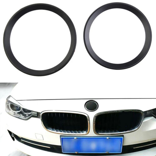 1x Car Front Rear Hood Logo Surrounding Ring Aluminum For BMW 82mm/74mm Emblem - Picture 13 of 24