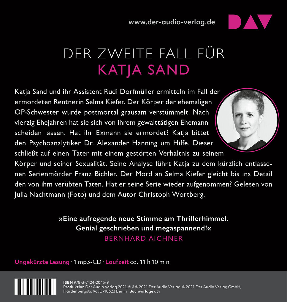Thumbnail - Trauma - Kein Vergessen. Katja Sands Zweiter Fall, 1 Audio-cd, 1 Mp3 |