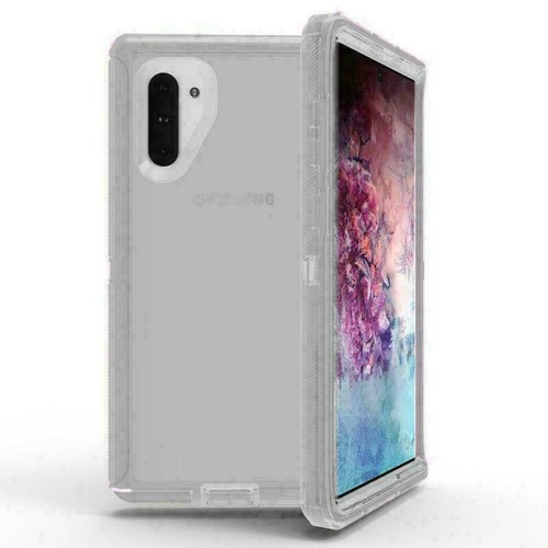 Funda transparente con clip para cinturón para Samsung Galaxy N9 N10 S9 S8 S22 Plus S7 - Imagen 17 de 17