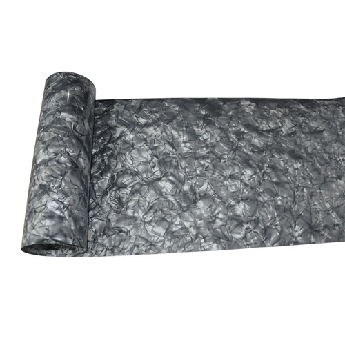 Hoja decorativa de instrumento musical gris diamante 16x60" 0,5 mm envoltura de batería - Imagen 5 de 6