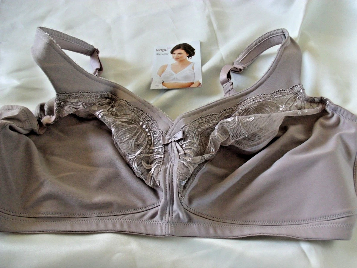 Glamorise Style 1016 Magic Lift Taupe Wire Free Full Figure Bra