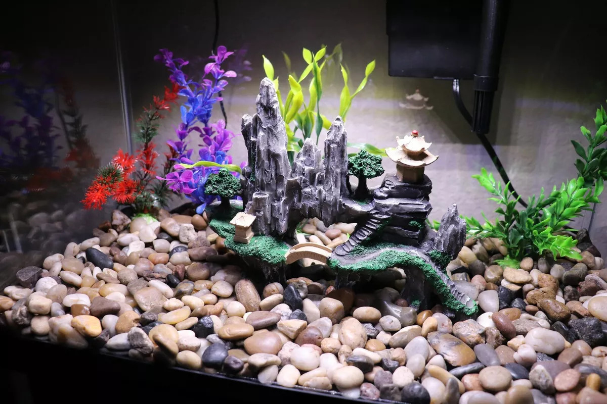 Large fish tank clearance decorations