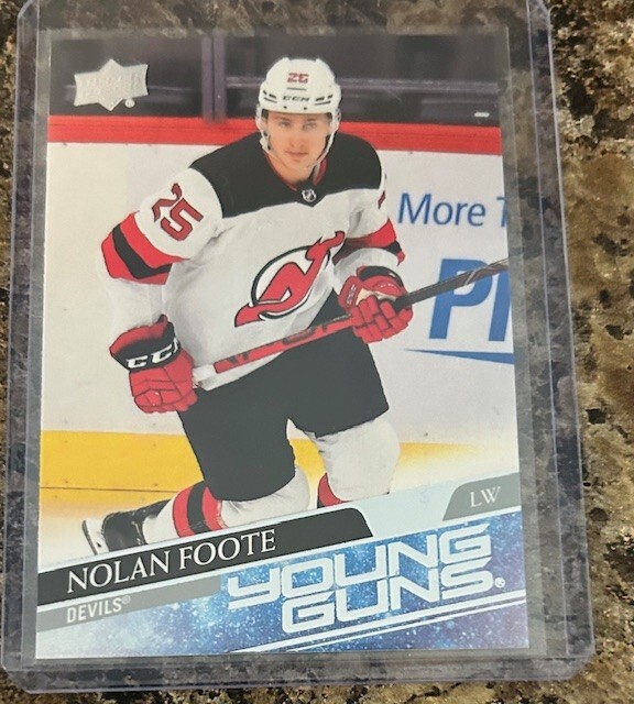 2020-21 Upper Deck Extended Series - Young Guns #729 Nolan Foote (RC)
