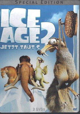ICE AGE 2  JETZT TAUTs - SPECIAL EDITION - STEELBOOK -DVD- Als Geschenk geeignet