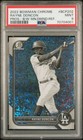 2022 Bowman Chrome 1st Black & White Mini Diamond Rayne Doncon Dodgers PSA 9