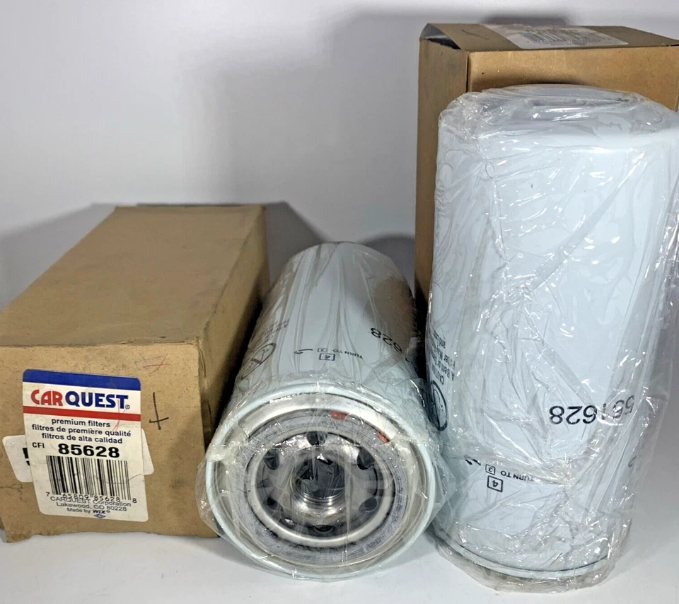 2 NOS CarQuest Premium Filter 85628 for 92-96 Chevrolet GMC P60 P6000 P6500 Foto 3 de 3