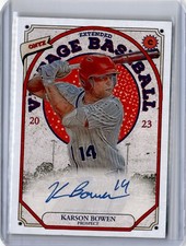 2023 Onyx Extended Blue Ink Karson Bowen Auto (B35) TCU