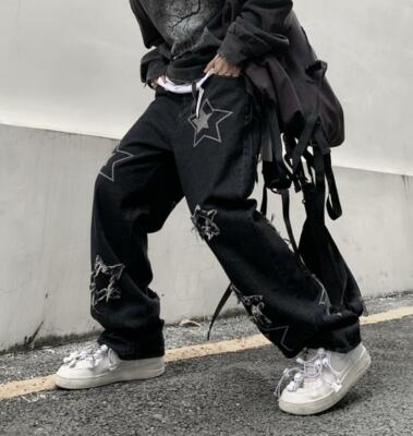 【depound】straight denim pants★ストレート black★ steady renewal]straight denim pants - black - DEPOUND CO LTD