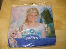 Disney Princess Frozen Snow Queen Elsa Blonde Halloween Wig for Girls -New