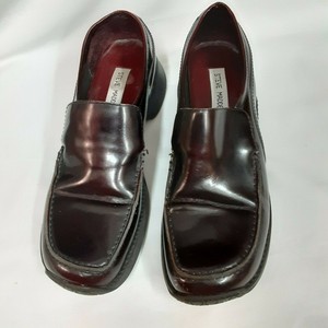 steve madden burgundy loafers