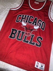 mitchell & ness chicago bulls jersey