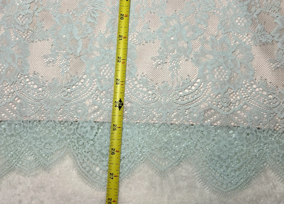 UNDERCOVER Abito Victoria Secrets Dream Angels floreale pizzo e anello slip taglia M blu acqua rosa