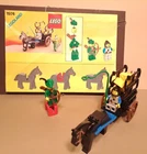 HTF Lego Castle Forestmen 1974-3 Smuggler's Hayride Set (1989): 100% Comp w/Inst
