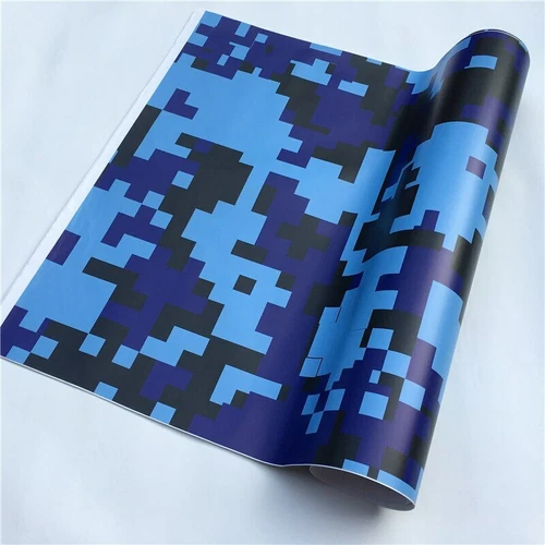 Camo Vinylfolie Rollfolie Aufkleber Arktis Schnee Camouflage Folie für Auto Fahrrad - Bild 18 von 23