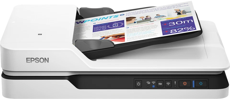 Epson Scanner WorkForce DS-1660W WLAN-Flachbettscanner