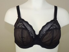 Elomi 4382 Charley Side Support Plunge Unlined Underwire Bra US Size 34 I