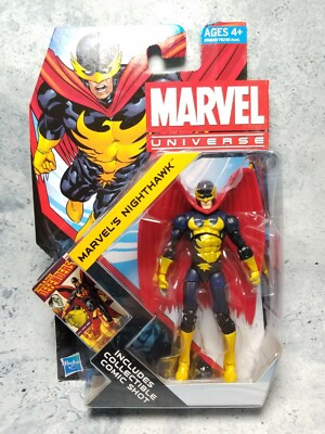 Marvel Universe 3.75'' Avengers Series 4 No. 018 Nighthawk Figure