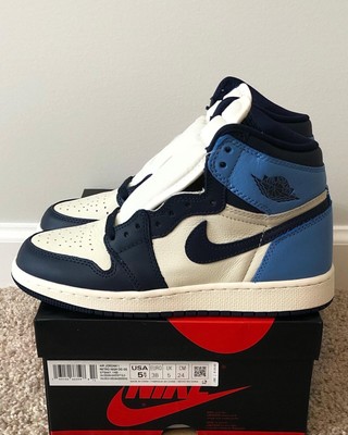 air jordan 1 retro high og university blue ebay