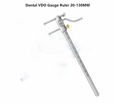 Dental VDO Gauge Ruler Premium Grade Venus Apollo 130mm Prosthodontics German CE