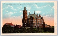 Postcard Crouse College Of Fine Arts, Syracuse University, Syracuse NY Unposted