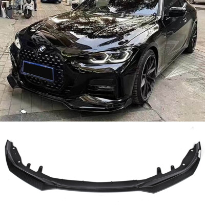 Frontlippe Front Stoßstangen Spoiler Carbon Für BMW 4er G22 G23 M-Paket 2020+
