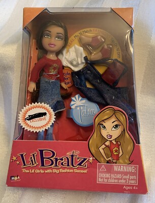 2004 Lil' Bratz Talia Target Exclusive 5 Inch Doll Bratz Pack MGA D30