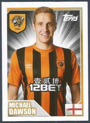 Topps 2014/15 Premier League #157 - Hull City - Michael Dawson