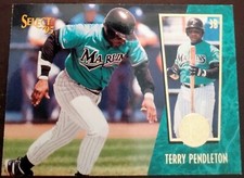 1995 Select #177 Terry Pendleton Florida Marlins Baseball Card ⚾🐟