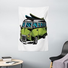 Vintage Camper Tapestry Old School Retro Van