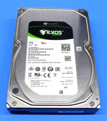 Seagate Exos 7E8 4TB 7.2K RPM 3.5