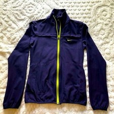 Nike DriFit zipfront purple jacket size XS